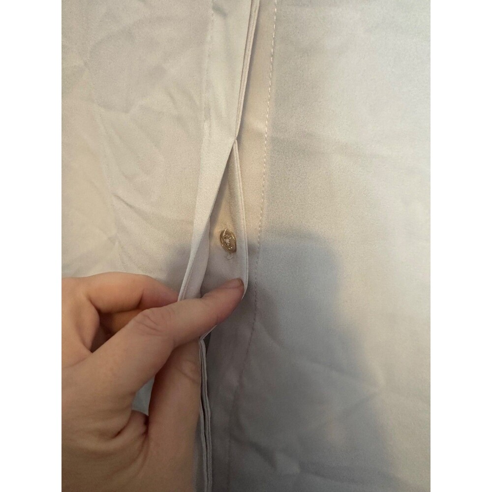 Jones NY White Blouse - Women's long sleeve XL - Picture 4 of 5